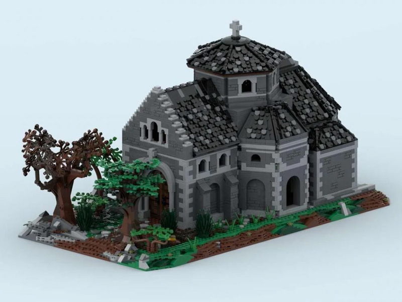 BlueBrixx 109036 Kloster Blaubrunn - die Kirche