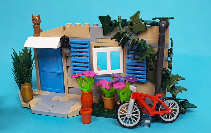 COBI 24633 Citroën Type H La Petite Boulangerie gebaut Detail