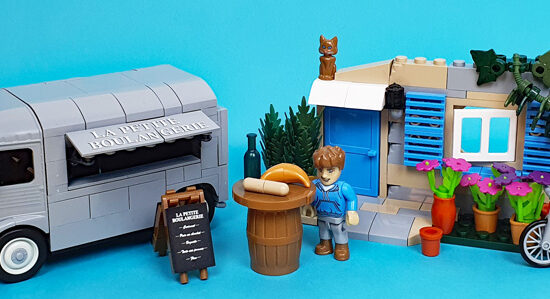 COBI Citroen Type H "La Petite Boulangerie" 24633 Review COBI 24633 Citroën Type H La Petite Boulangerie gebaut gesamt