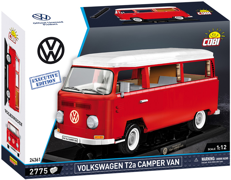 COBI 24361 Volkswagen T2a Camper Van Executive Edition Box