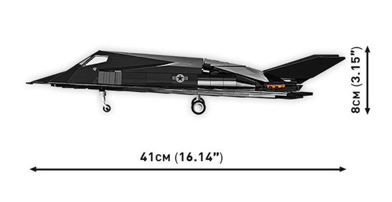COBI 5903 F-117 Nighthawk Maße