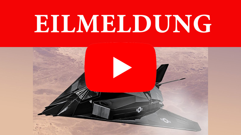 COBI 5902 F-117 Nighthawk Limited Edition Eilmeldung Titel
