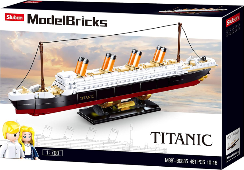 Sluban M38-B0835 Titanic: Medium-Modell