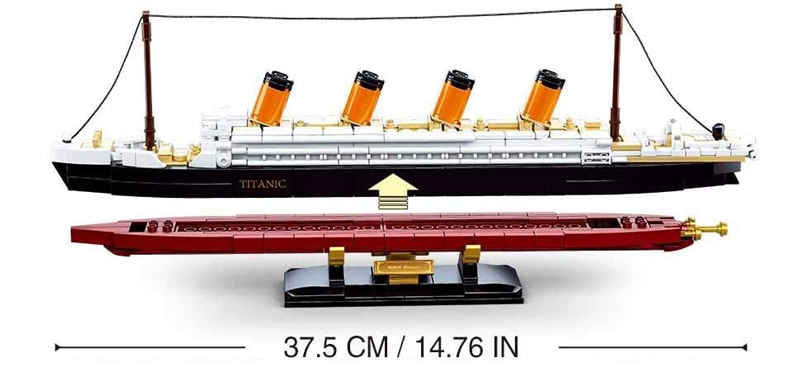 Sluban M38-B0835 Titanic: Medium-Modell
