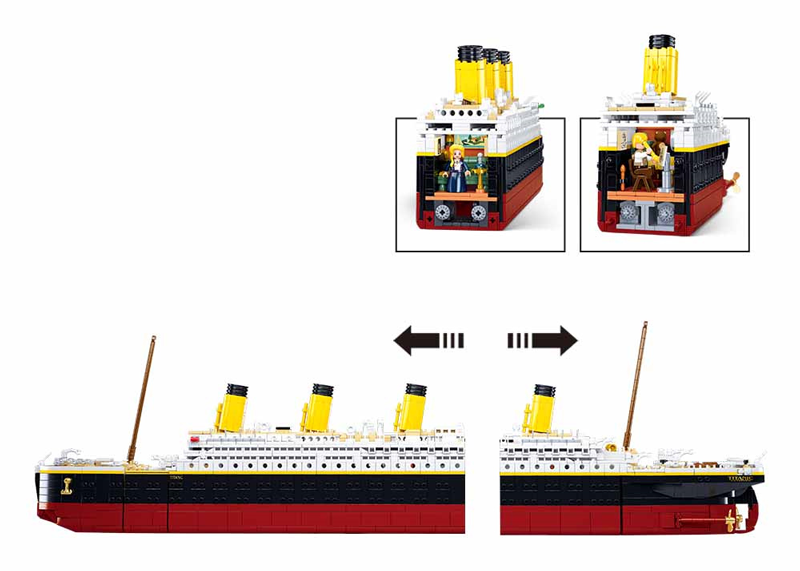 Sluban M38-B1122: XXL Titanic