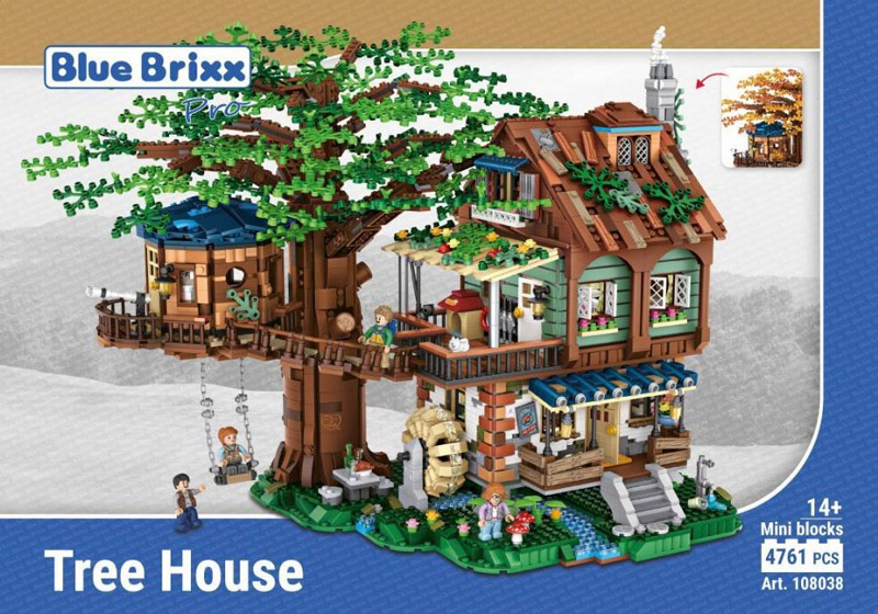 Bluebrixx Baumhaus Mini Blocks 108038