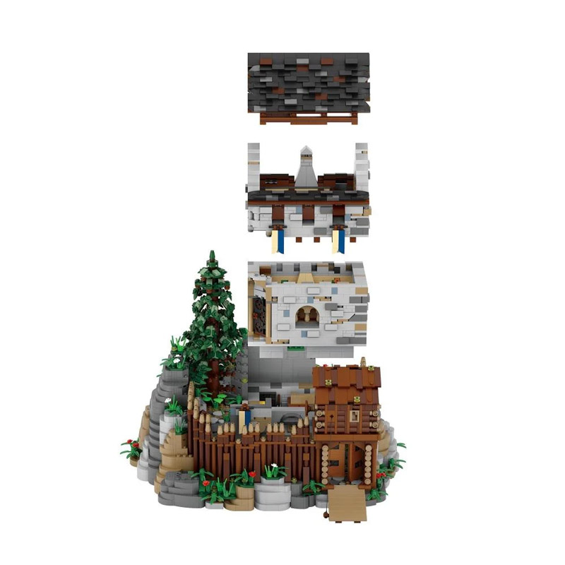 Bluebrixx Burg Blaustein Mini Blocks 108628