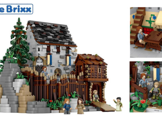 BlueBrixx Burg Blaustein aus Mini Blocks im Onlineshop gelistet