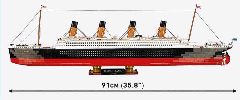 COBI 1686 Titanic Set