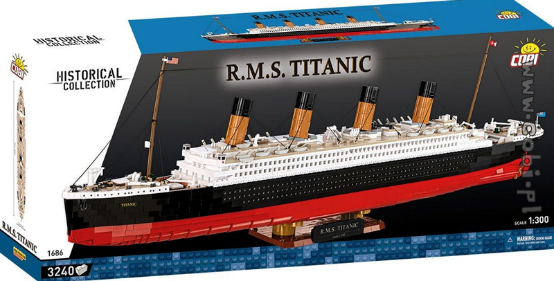 COBI 1686 Titanic Box