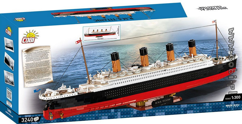 COBI 1686 Titanic Box
