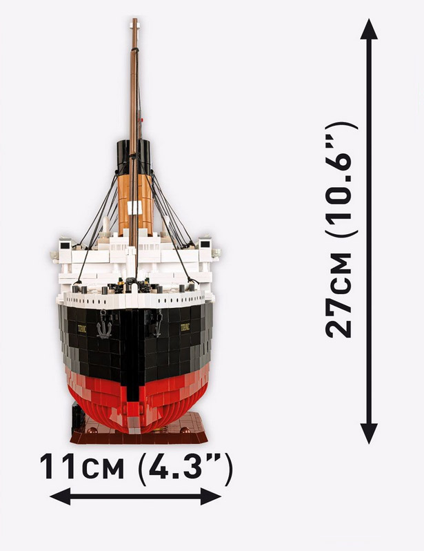 COBI 1686 Titanic Set