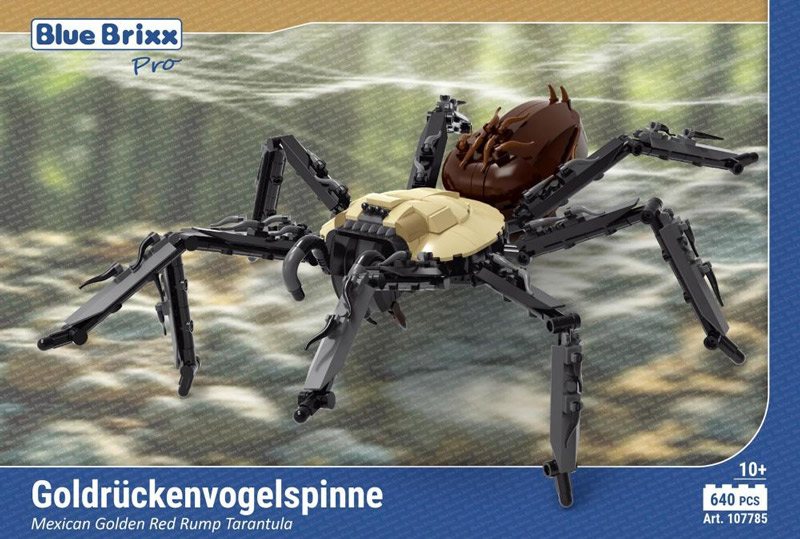 BlueBrixx Goldrückenvogelspinne 107785