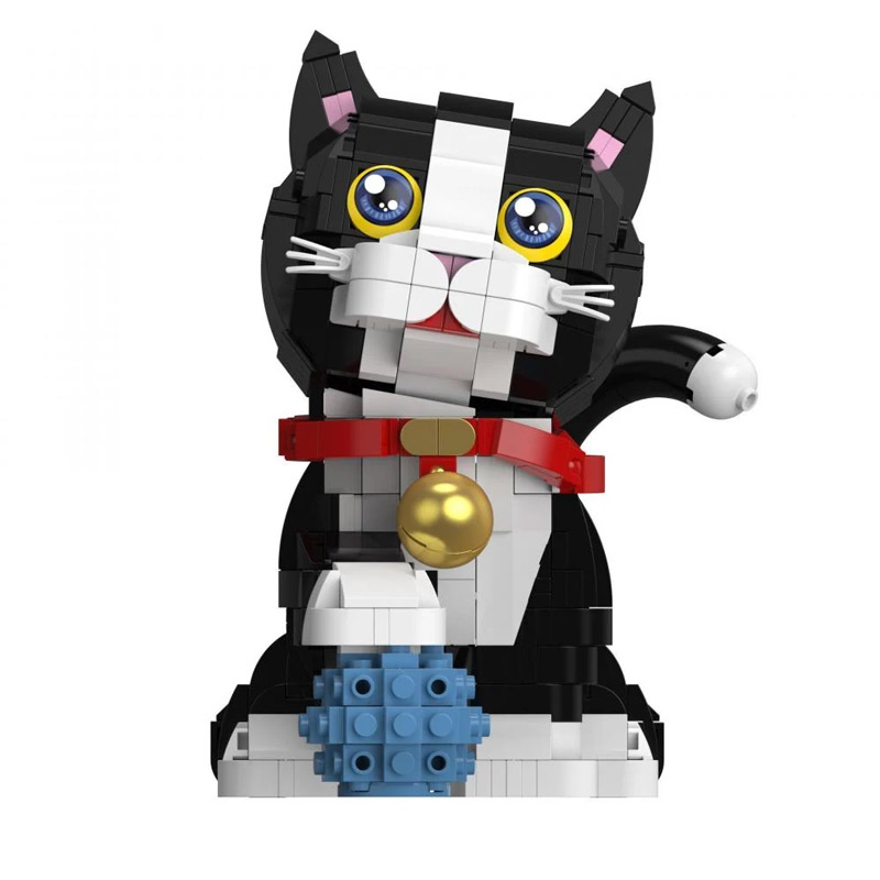 BlueBrixx 107953 Kleine schwarze Katze