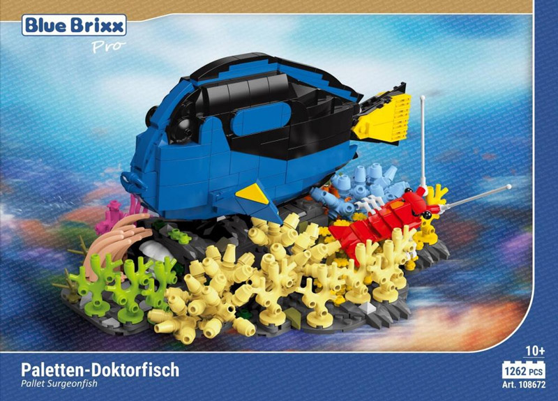 Bluebrixx Paletten-Doktorfisch 108672