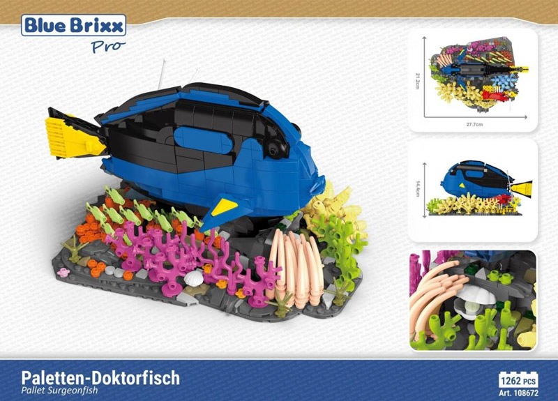 Bluebrixx Paletten-Doktorfisch 108672