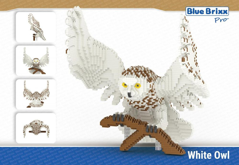 BlueBrixx 108595 Schnee-Eule