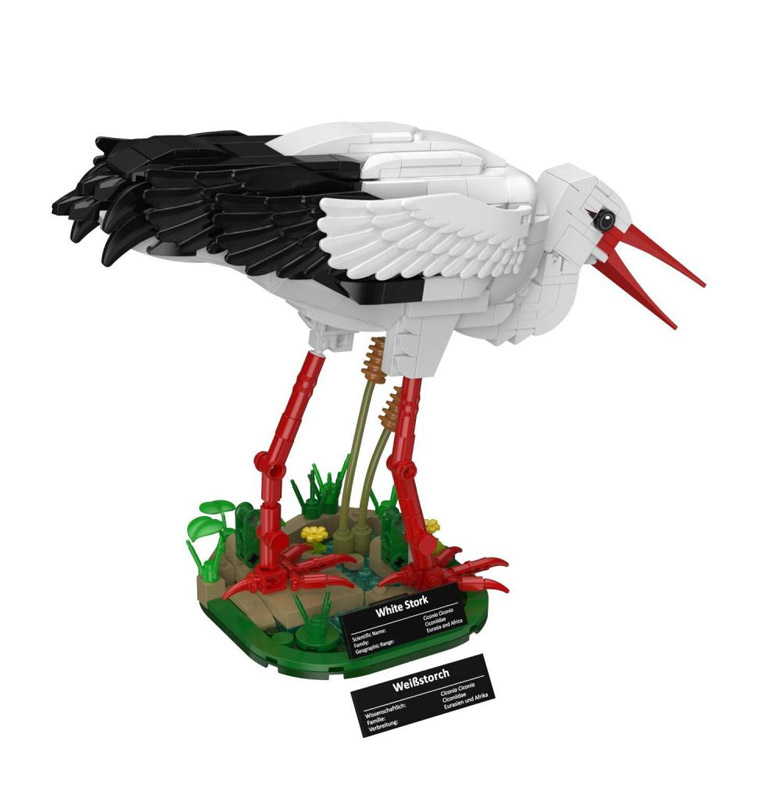 BlueBrixx 108697 Weißstorch