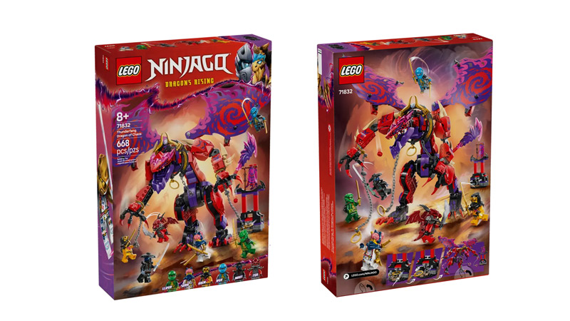 LEGO Ninjago 71832 Chaosdrache Donnerzahn