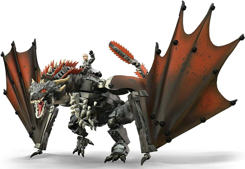 Mega Construx GKG97 Game of Thrones Daenerys und Drogon
