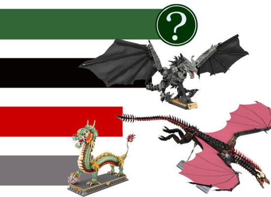 Top Ten: Die besten Drachen aus Klemmbausteinen