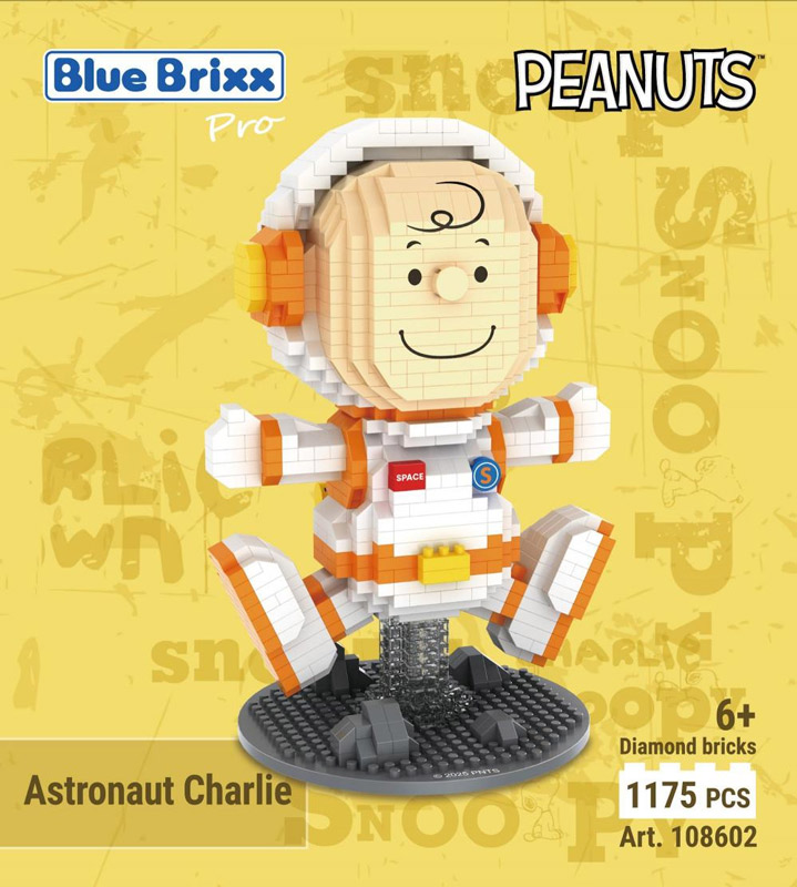 Bluebrixx Peanuts Astronaut Charlie