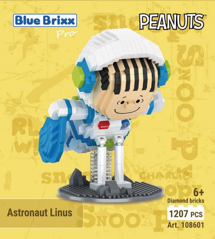 Bluebrixx Peanuts Astronaut Linus