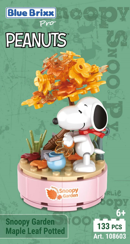 Bluebrixx Peanuts Snoopy Ahornblatt