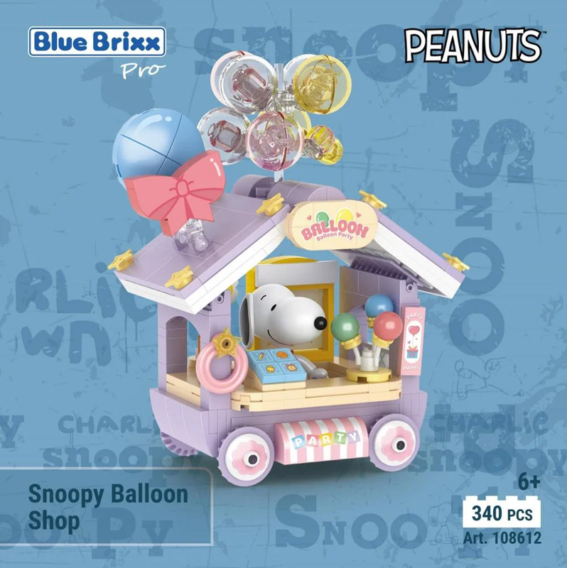 Bluebrixx Peanuts Snoopy Ballonladen