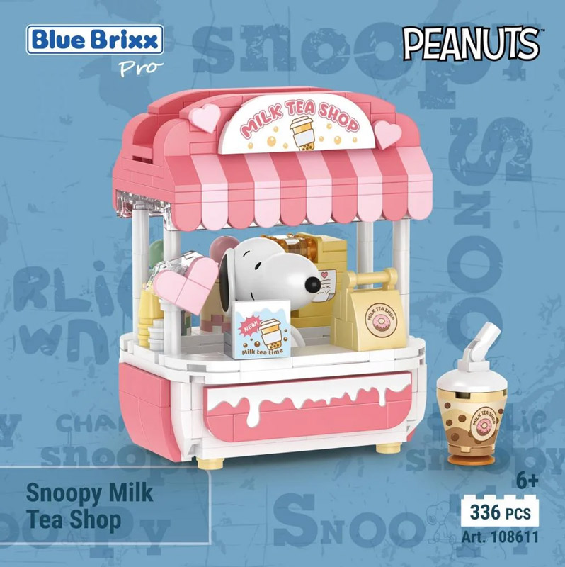Bluebrixx Peanuts Snoopy Milch Tee Laden