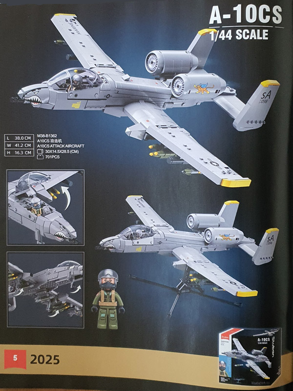 Sluban M38-B1362 A-10 Warthog