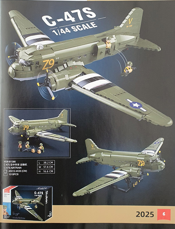 Sluban M38-1366 C-47S Skytrain