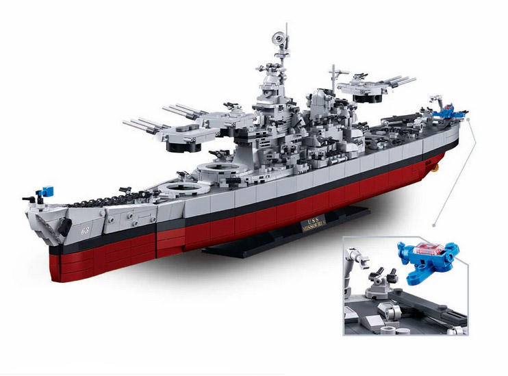 Sluban M38-B1291 USS Missouri