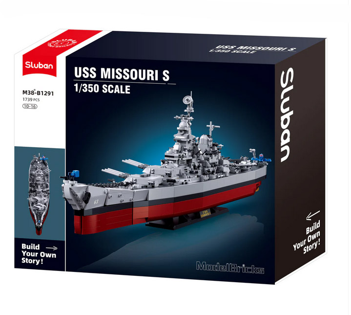 Sluban M38-B1291 USS Missouri