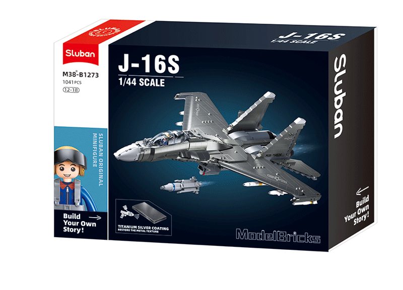 Sluban M38-B1273 J-16S Fighter Box
