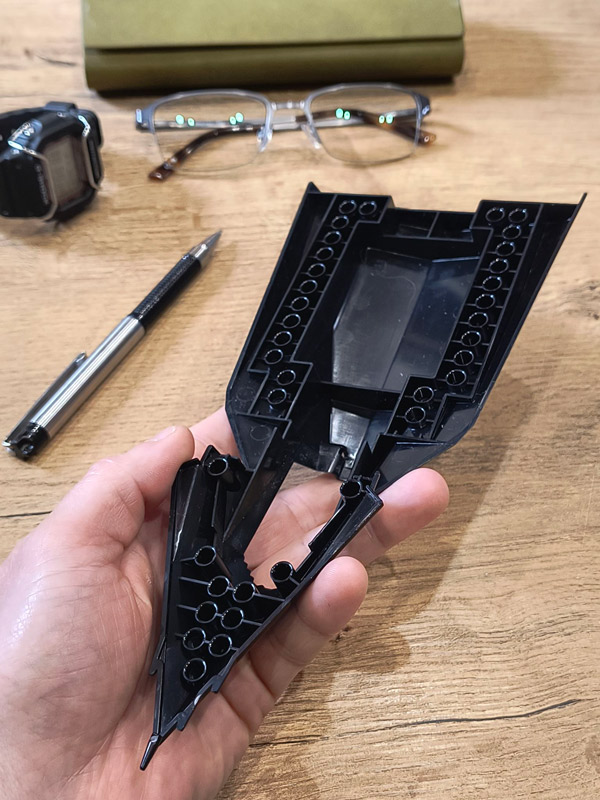 COBI 5903 F-117 Nighthawk gebaut Formteil