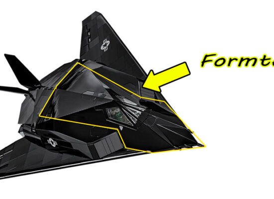 COBI Nighthawk: Erster Eindruck vom gebauten Set