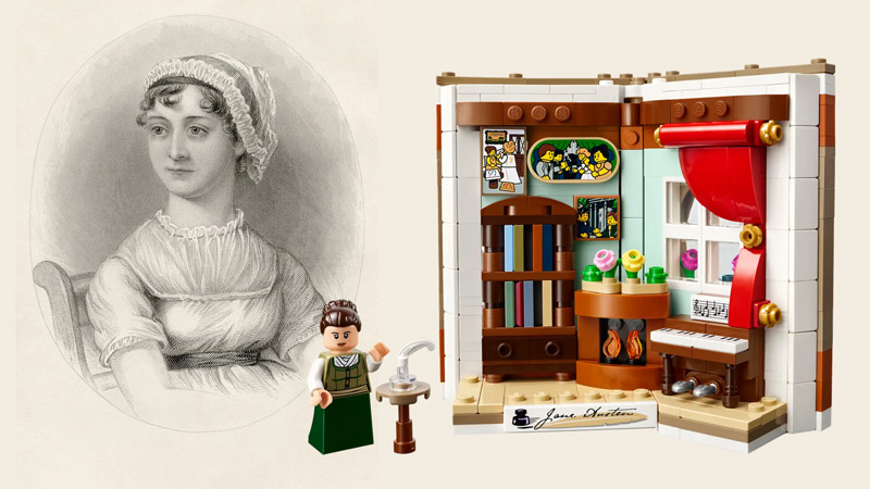 LEGO 40766 Hommage an die Bücher von Jane Austen GWP Titel
