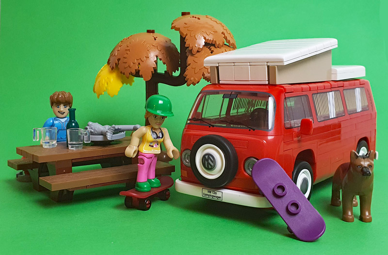 COBI Volkswagen T2a Camper 24616 gebaut