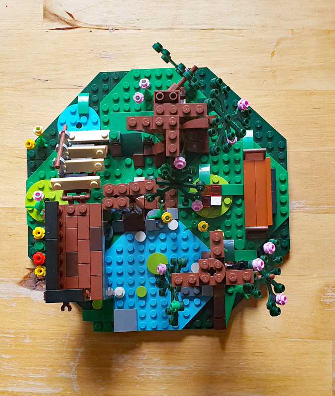 CaDA Four Seasons Tree House C66004W Aufbau