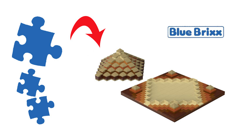 BlueBrixx 3D Puzzle Titel