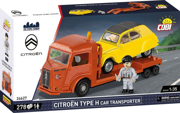 COBI 24627 Citroën Type H (1947-1981) Car Transporter