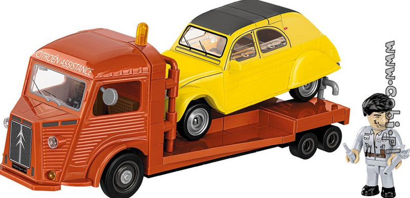 COBI 24627 Citroën Type H (1947-1981) Car Transporter