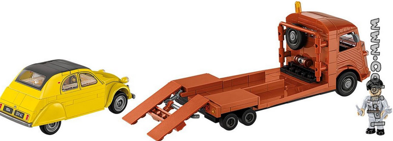 COBI 24627 Citroën Type H (1947-1981) Car Transporter