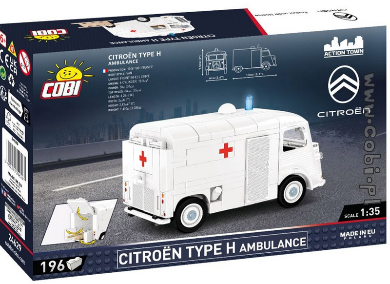 COBI 24629 Citroën Type H (1947-1981) Ambulance