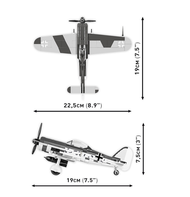COBI 5871 Focke-Wulf FW 190 F-8