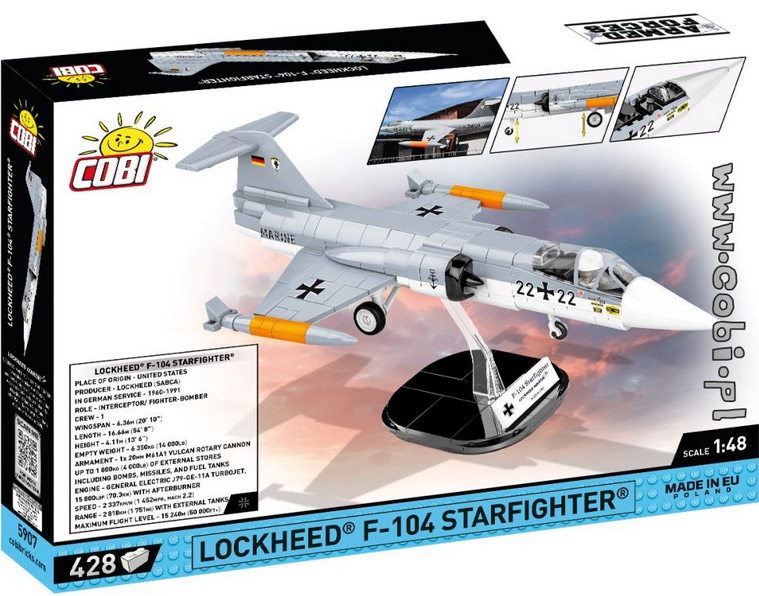COBI 5907 Lockheed F-104 Starfighter
