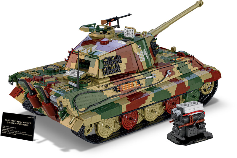 COBI 2808 Königstiger Set