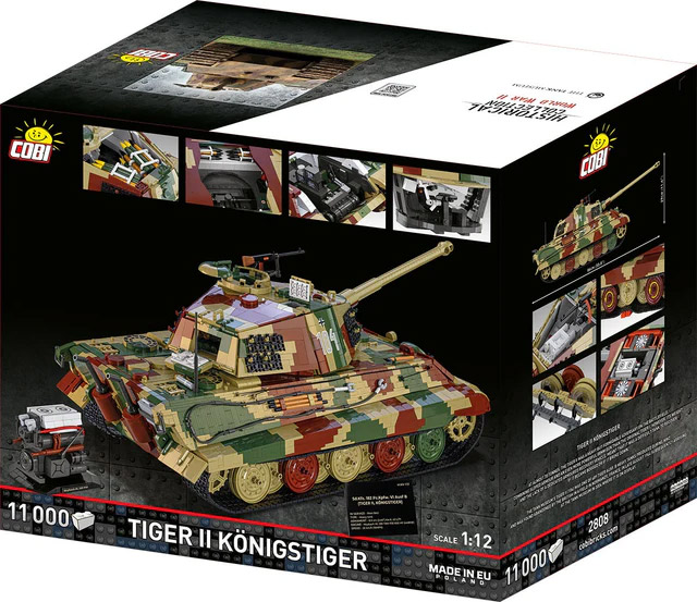 COBI 2808 Königstiger Box