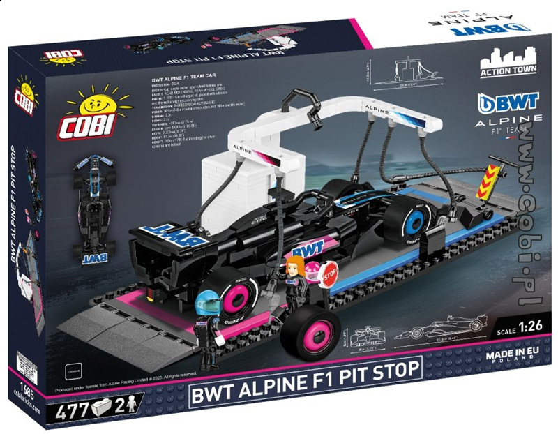 COBI 1685 BWT Formel 1 Pit Stop